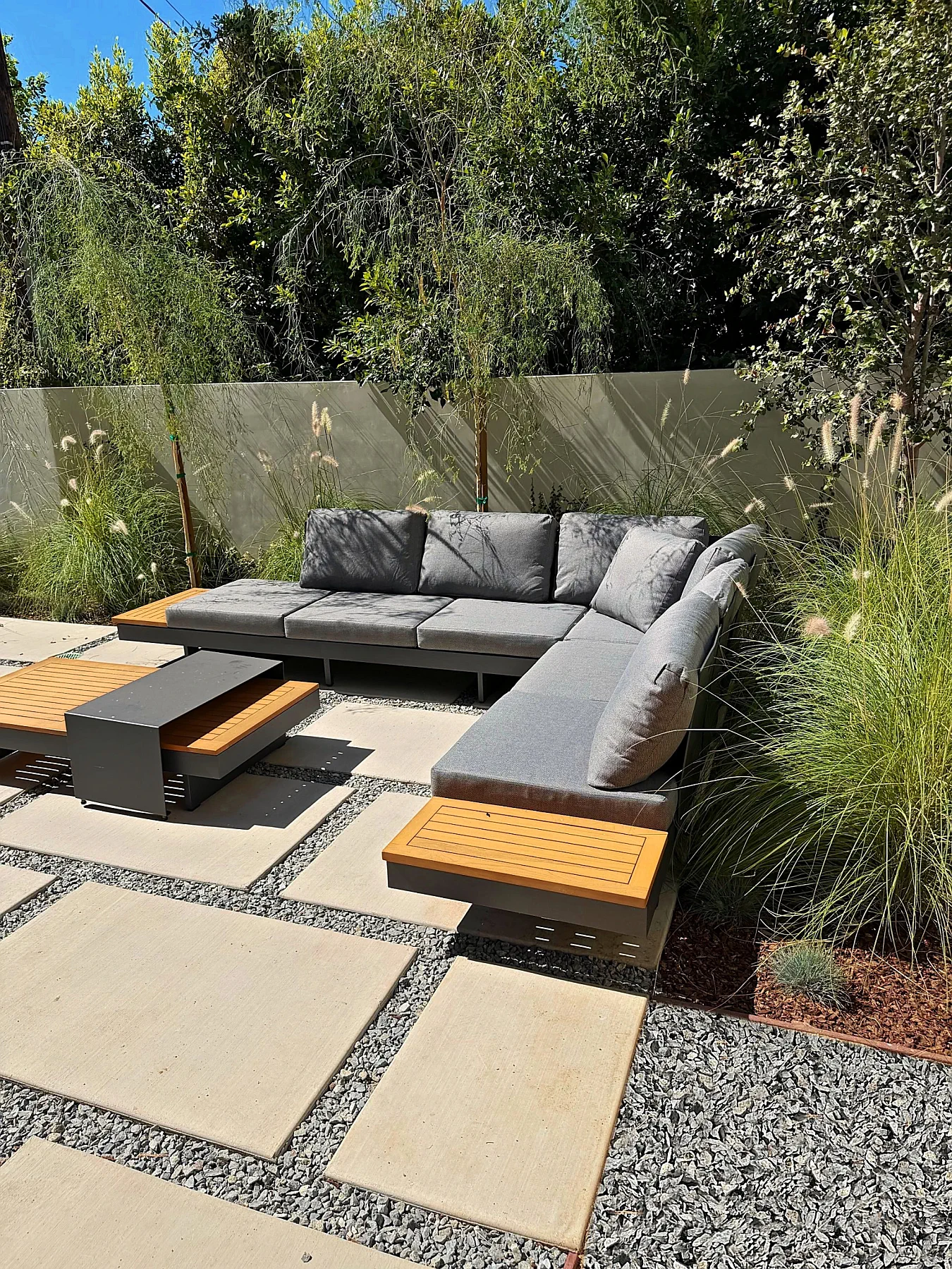 The Garden — outdoor seating area
