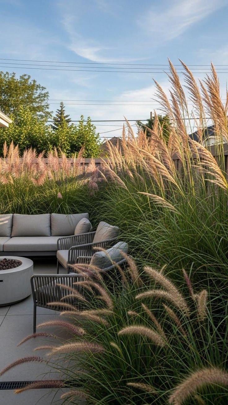 The Garden — outdoor seating area