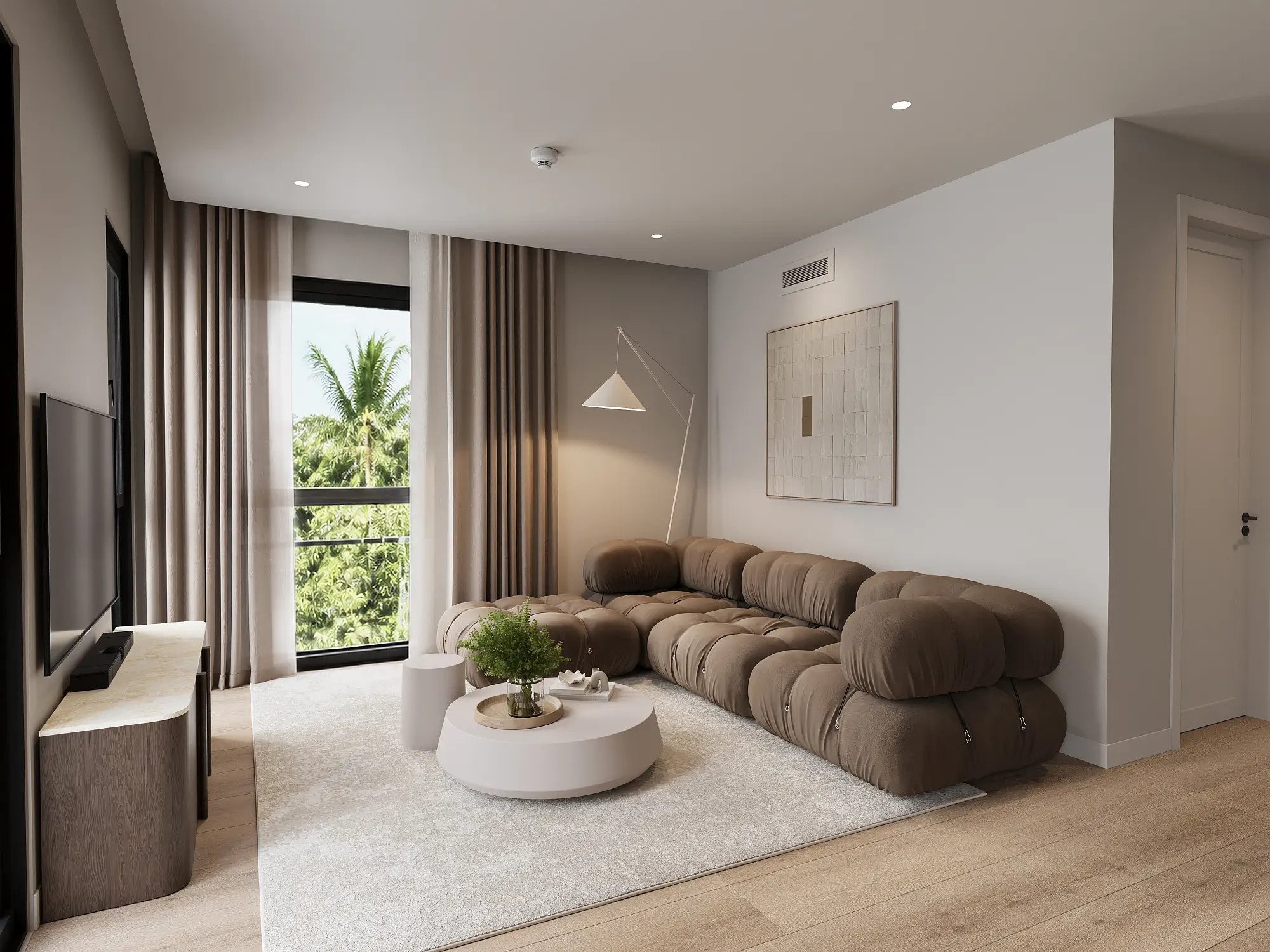 Living area interior