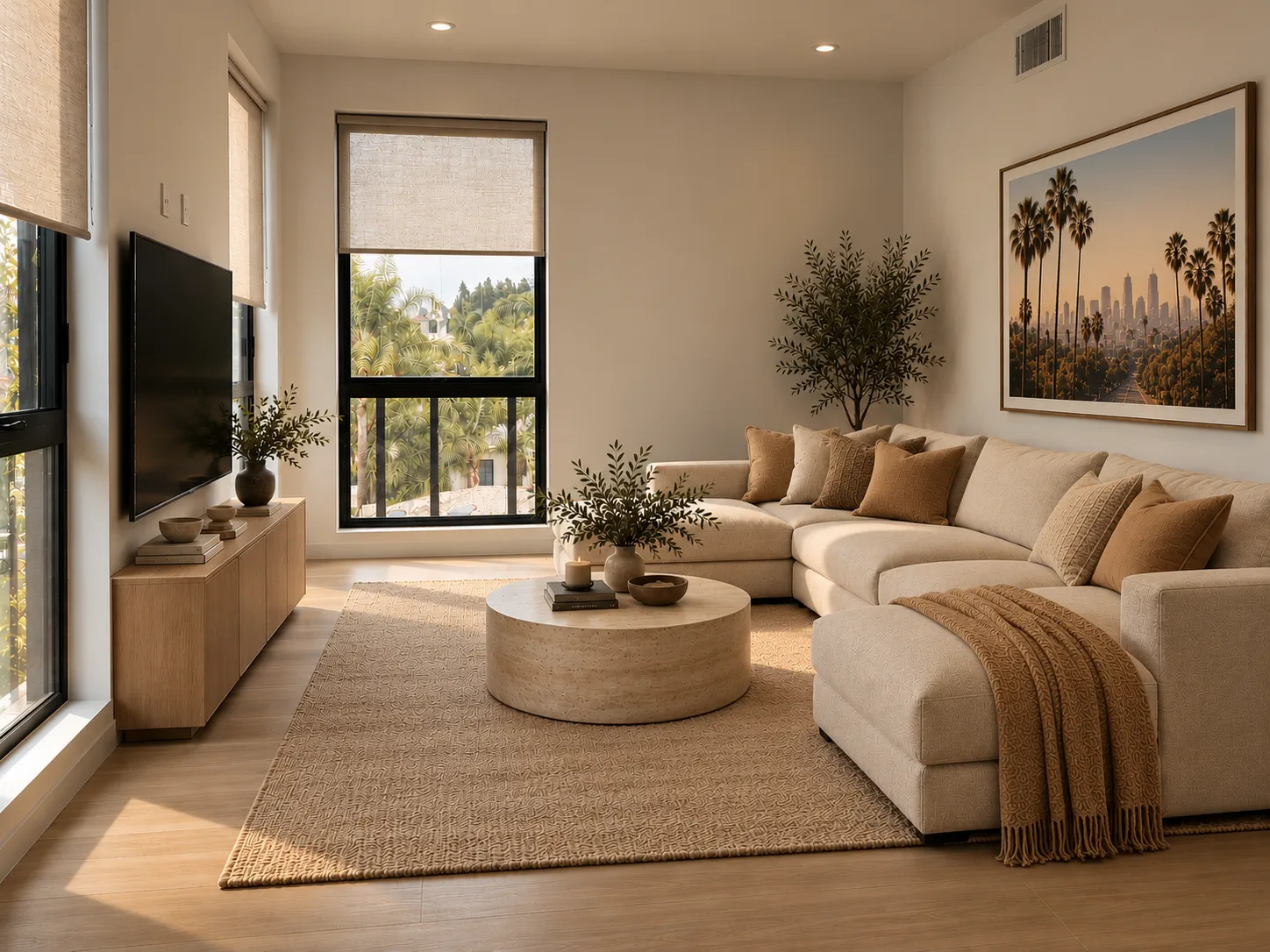 Contemporary furnished residence